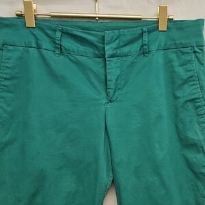 Kut from the Kloth Teal Crop Trouser